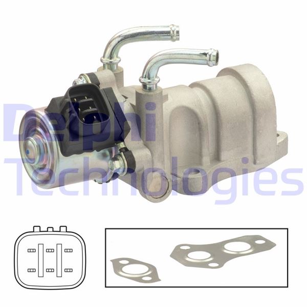 DELPHI EG10439-12B1 Motor EGR Parçaları - TOYOTA PREVIA II (_R3_) uyumlu
