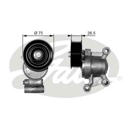 GATES T38357 Motor Kayış Gergisi - MAZDA 5 (CW) uyumlu