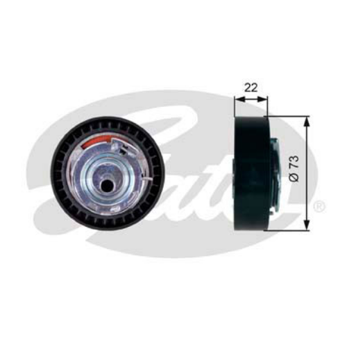 GATES T43225 Motor Kayış Kasnağı - DACIA LOGAN Pick-up (US_) uyumlu