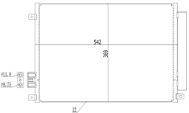 Klima Radyatörü - CFI767016 Ürün Görseli