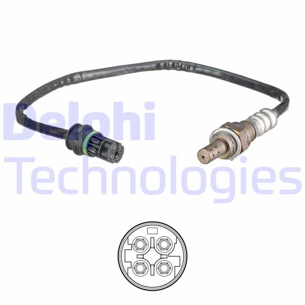 DELPHI ES20674-12B1 Emme & Egzoz Sistemi Egzoz Sensörleri - BMW 3 (E90) uyumlu