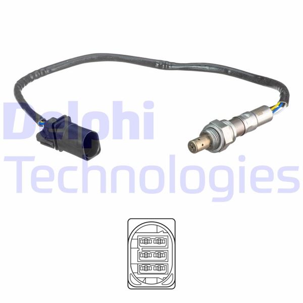DELPHI ES21132-12B1 Emme & Egzoz Sistemi Egzoz Sensörleri - SKODA FABIA I (6Y2) uyumlu