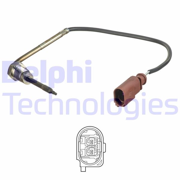 DELPHI TS30180 Emme & Egzoz Sistemi Egzoz Sensörleri - VW TOUAREG (7P5, 7P6) uyumlu