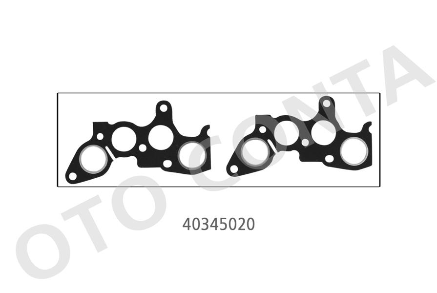 Egzoz Manifoldu Contası - OTOCONTA - 40345020 Ürün Görseli