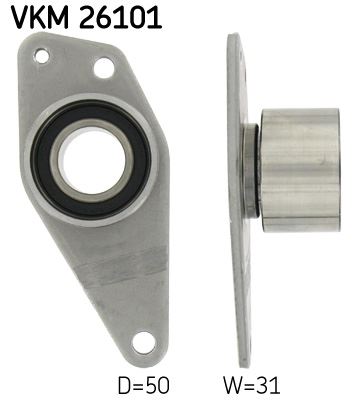 SKF VKM 26101 Motor Yönlendirme & Kılavuz Makarası - RENAULT SUPER 5 (B/C40_) uyumlu