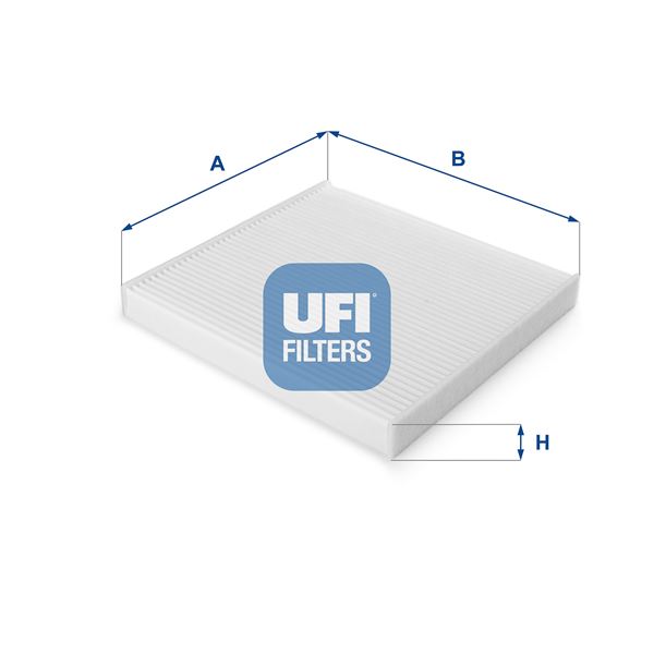 UFI 53.130.00 İklimlendirme Sistemi Polen Filtresi - FIAT DUCATO Panelvan/Van (250_) uyumlu