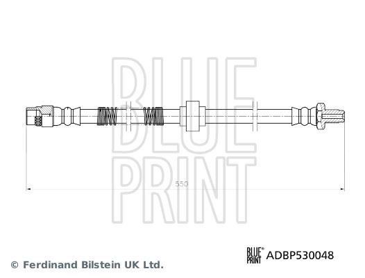 BLUE PRINT ADBP530048 Fren Sistemleri Fren Hortumları - OPEL MOVANO A Minibüs/Otobüs (X70) uyumlu