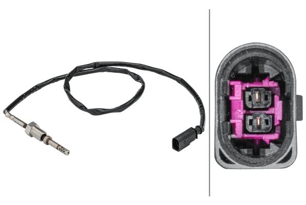 HELLA 6PT 358 181-561 Emme & Egzoz Sistemi Egzoz Sensörleri - VW AMAROK (2HA, 2HB, S1B, S6B, S7A, S7B, AGD) uyumlu
