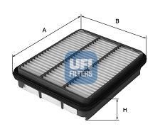 UFI 30.309.00 Motor Hava Filtresi - HYUNDAI TERRACAN (HP) uyumlu