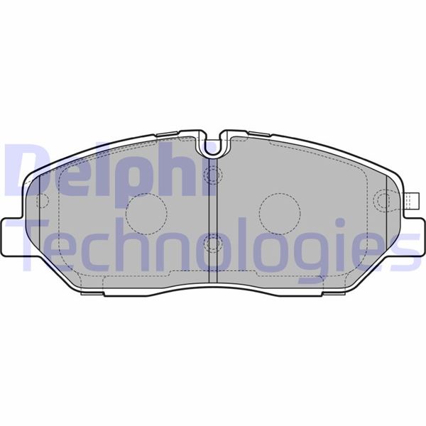 DELPHI LP3293 Fren Sistemleri Fren Balatası - HYUNDAI H350 Minibüs/Otobüs uyumlu