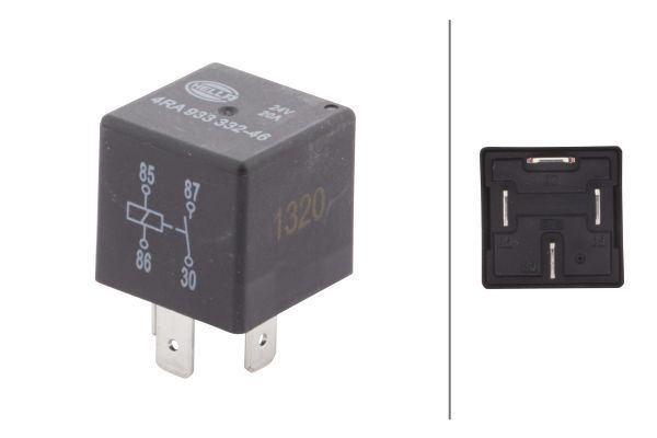 HELLA 4RA 933 332-461 Elektrik Sistemi Röle & Sigorta