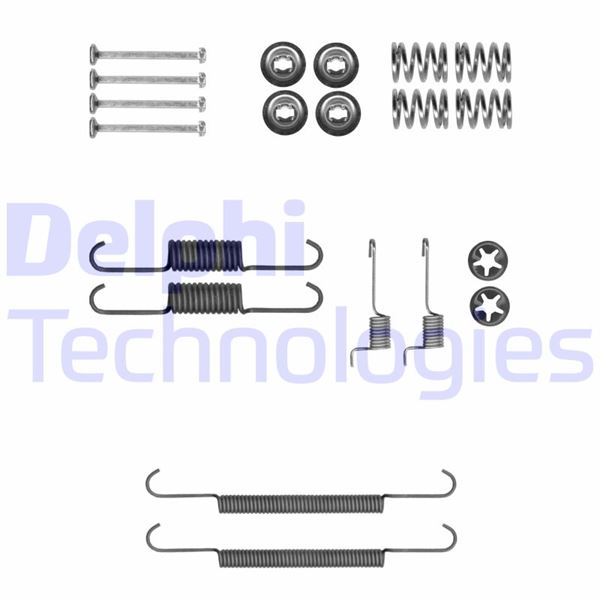 DELPHI LY1418 Fren Sistemleri Fren Pabucu - SUZUKI GRAND VITARA II (JT, TE, TD) uyumlu
