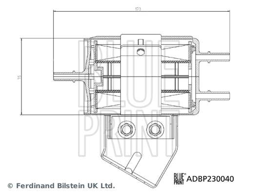 BLUE PRINT ADBP230040 Yakıt Sistemi Yakıt Filtresi