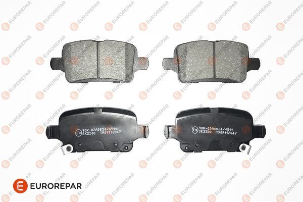 EUROREPAR 1667816680 Fren Sistemleri Fren Balatası - CHEVROLET VOLT uyumlu