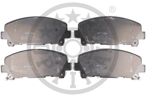 OPTIMAL BP-12367 Fren Sistemleri Fren Balatası - HONDA ACCORD VIII (CU) uyumlu