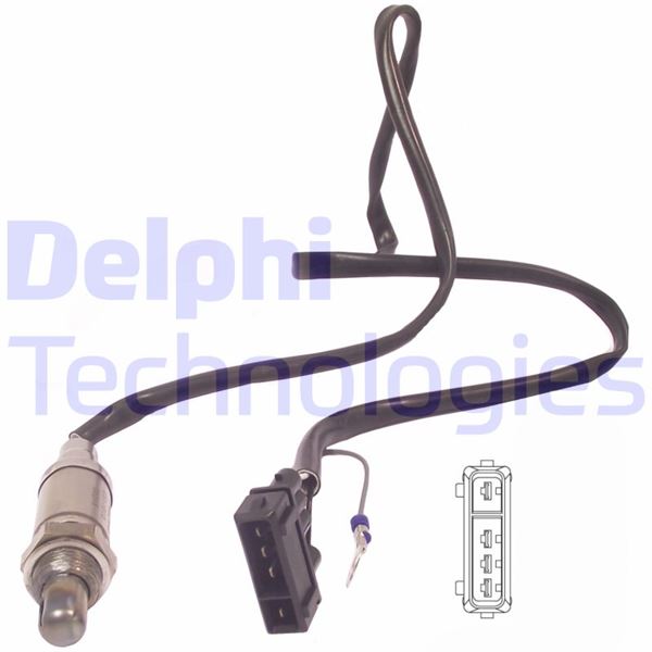 DELPHI ES11010-12B1 Emme & Egzoz Sistemi Egzoz Sensörleri - VW POLO II (86C, 80) uyumlu