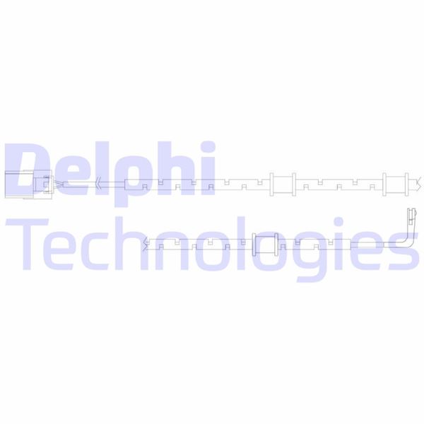 DELPHI LZ0258 Fren Sistemleri Aşınma Göstergesi - JAGUAR XJ (X351) uyumlu