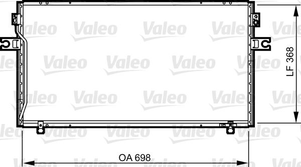 VALEO 814256 İklimlendirme Sistemi Klima Radyatörü - NISSAN MAXIMA / MAXIMA QX IV (A32) uyumlu
