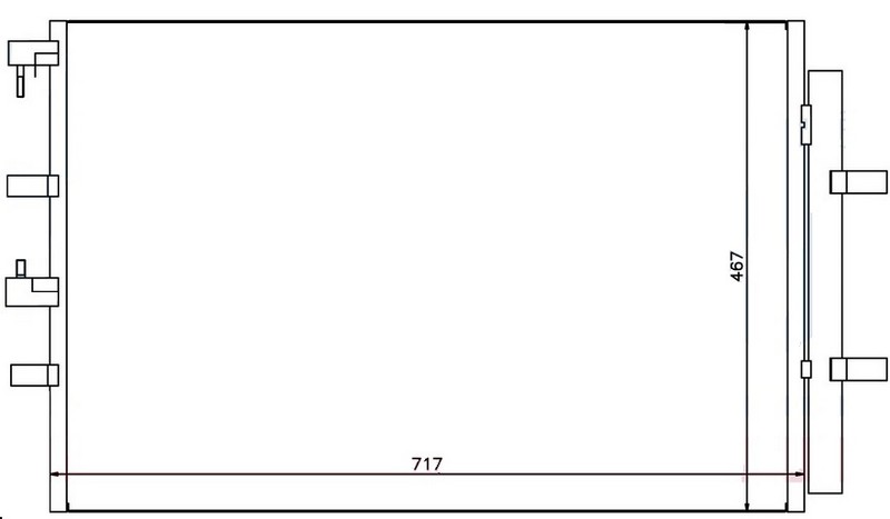 Klima Radyatörü - CFR978016 Ürün Görseli