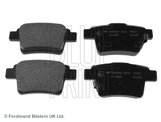BLUE PRINT ADG042120 Fren Sistemleri Fren Balatası - CITROËN C4 PICASSO I MPV (UD_) uyumlu