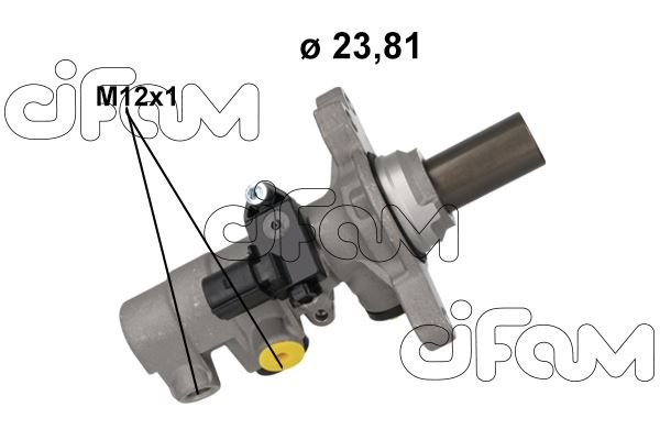 CIFAM 202-1216 Fren Sistemleri Ana Fren Merkezi - AUDI A3 Limousine (8VS, 8VM) uyumlu
