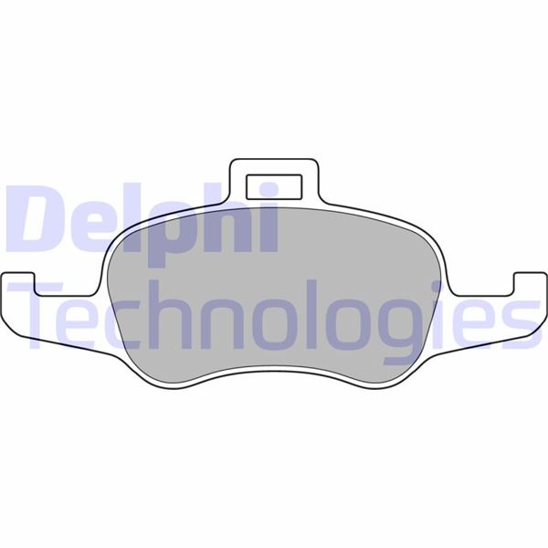 DELPHI LP3168 Fren Sistemleri Fren Balatası - AUDI TT (FV3, FVP) uyumlu