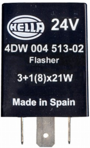 HELLA 4DW 004 513-021 Farlar & Aydınlatma Flaşör Rölesi - MERCEDES-BENZ T2/LN1 Panelvan/Van uyumlu