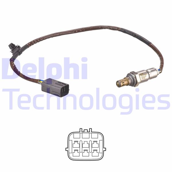 DELPHI ES21338-12B1 Emme & Egzoz Sistemi Egzoz Sensörleri - MAZDA 2 Hatchback (DL, DJ) uyumlu