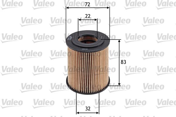 VALEO 586542 Motor Yağ Filtresi - MINI MINI (R50, R53) uyumlu