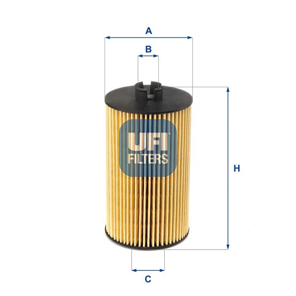 UFI 25.007.00 Motor Yağ Filtresi - MERCEDES-BENZ VARIO Platform şasi (B670, B668, B667) uyumlu