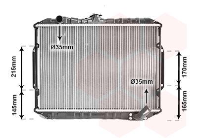 VALEO 701262 Soğutma Sistemi Su Soğutucu & Parçaları - MITSUBISHI L200 (K3_T, K2_T, K1_T, K0_T) uyumlu