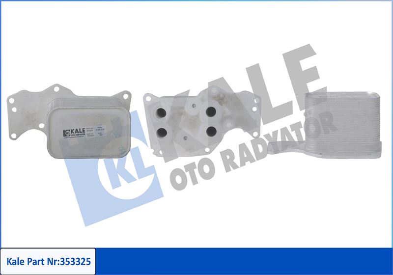 KALE OTO RADYATÖR 353325 Motor Yağ Soğutucusu - BMW 1 (F20) uyumlu