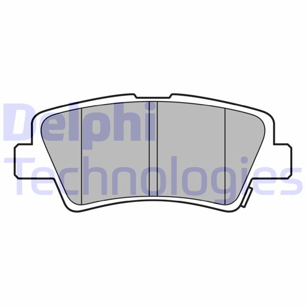 DELPHI LP3587 Fren Sistemleri Fren Balatası - HYUNDAI i30 Coupe uyumlu