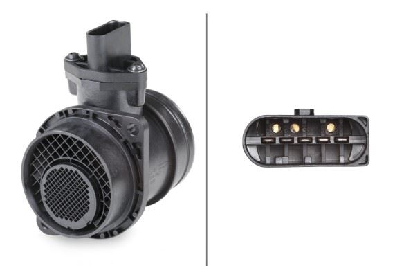 HELLA 8ET 009 149-361 Motor Hava Kütle Ölçer (MAF Sensörü) - VW CADDY III Kasa/büyük limuzin (2KA, 2KH, 2CA, 2CH) uyumlu