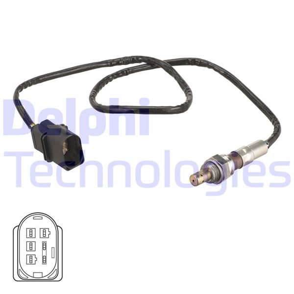 DELPHI ES21096-12B1 Emme & Egzoz Sistemi Egzoz Sensörleri - VW GOLF IV (1J1) uyumlu