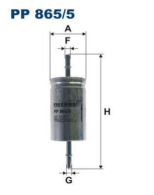 FILTRON PP 865/5 Yakıt Sistemi Yakıt Filtresi - FORD C-MAX II (DXA/CB7, DXA/CEU) uyumlu