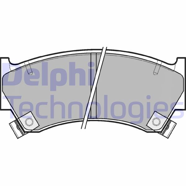 DELPHI LP1590 Fren Sistemleri El Fren Kolu - NISSAN ALMERA I Hatchback (N15) uyumlu