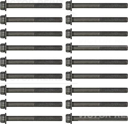 VICTOR REINZ 14-55005-01 Motor Silindir Kafa Civataları - TOYOTA LAND CRUISER (_J7_, _JL7_) uyumlu