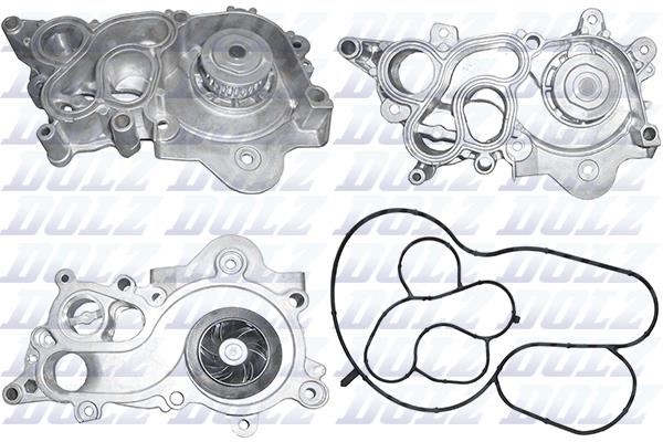 DOLZ A234 Motor Devirdaim - VW GOLF VII (5G1, BQ1, BE1, BE2) uyumlu