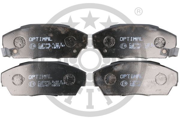 OPTIMAL BP-09652 Fren Sistemleri Fren Balatası - HONDA LEGEND I (HS, KA) uyumlu