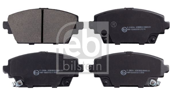 FEBI BILSTEIN 16389 Fren Sistemleri Fren Balatası - HONDA ACCORD VI (CK, CG, CH, CF, CL) uyumlu