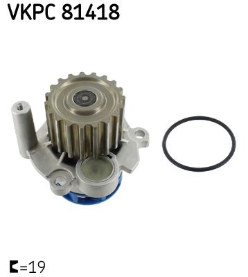 SKF VKPC 81418 Motor Devirdaim - VW CADDY III Kasa/büyük limuzin (2KA, 2KH, 2CA, 2CH) uyumlu