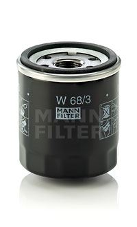 MANN-FILTER W 68/3 Motor Yağ Filtresi - MASSEY FERGUSON MF 1500 uyumlu