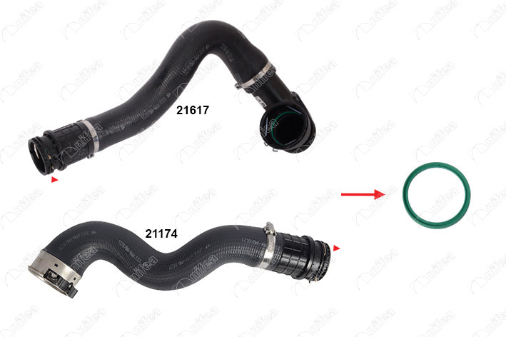 NIFEA 21730 Motor Şarj Hava Hortumu - VAUXHALL ZAFIRA Mk III (P12) uyumlu