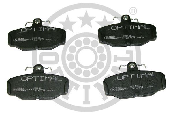 OPTIMAL BP-09512 Fren Sistemleri Fren Balatası - FORD SIERRA II Hatchback (GBC, GBG) uyumlu