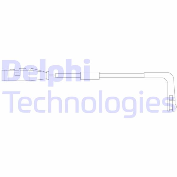 DELPHI LZ0187 Fren Sistemleri Aşınma Göstergesi - OPEL SIGNUM Hatchback (Z03) uyumlu