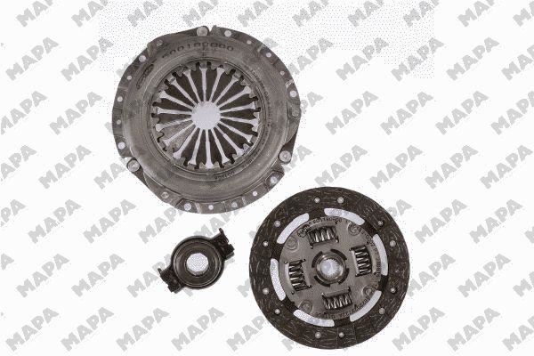MAPA 004180600 Debriyaj Sistemi Debriyaj Seti - VW POLO II (86C, 80) uyumlu