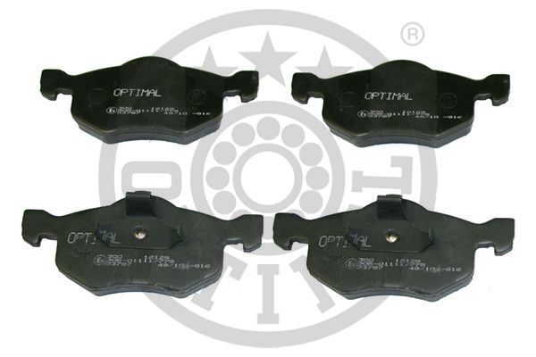 OPTIMAL BP-12129 Fren Sistemleri Fren Balatası - MAZDA TRIBUTE (EP) uyumlu
