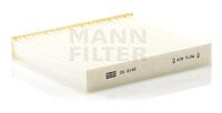 MANN-FILTER CU 2145 İklimlendirme Sistemi Polen Filtresi - SUBARU IMPREZA Sedan (GD) uyumlu