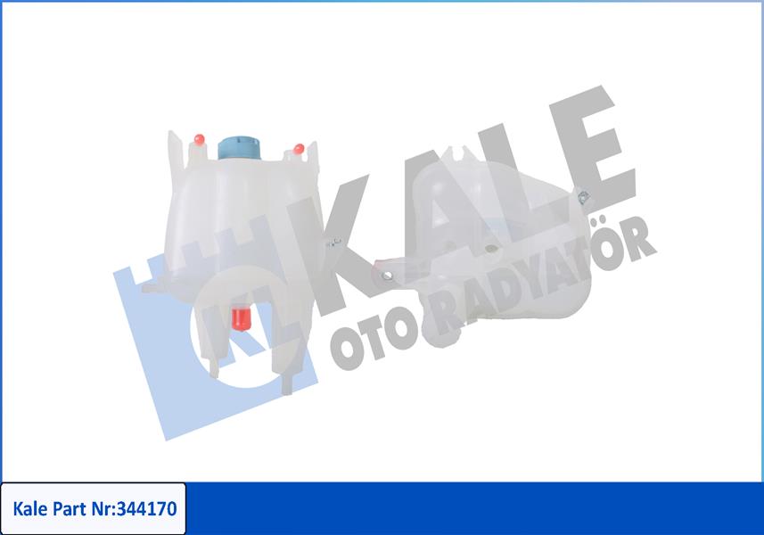 KALE OTO RADYATÖR 344170 Soğutma Sistemi İmbusat Deposu - FIAT DUCATO Minibüs/Otobüs (250_) uyumlu